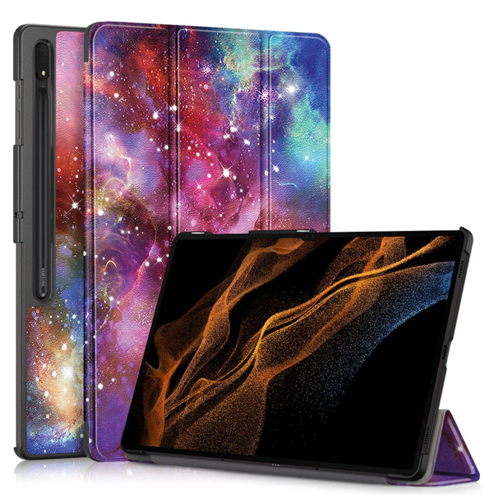 Techsuit - FoldPro - Samsung Galaxy Tab S8 Ultra / S9 Ultra / S10 Ultra - Galaxy