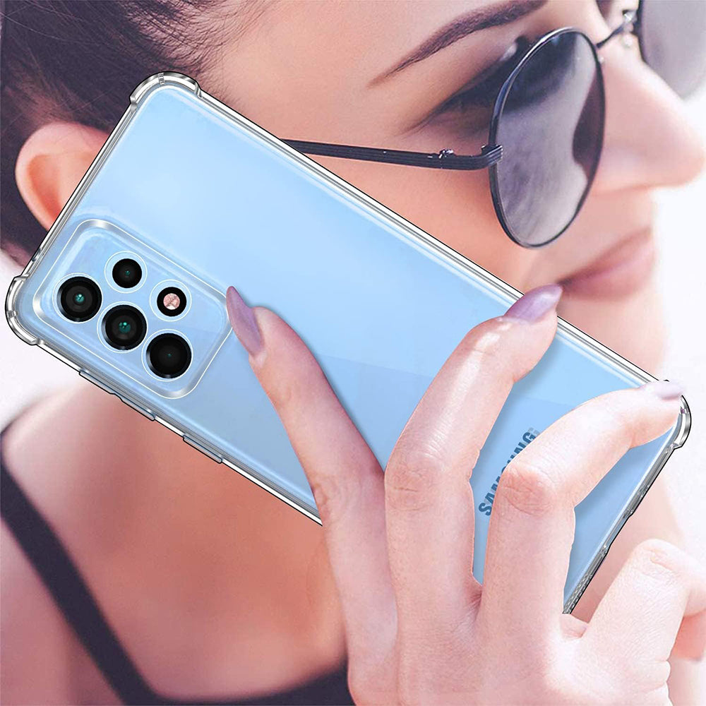 Techsuit - Shockproof Clear Silicone - Galaxy A33 5G - Clear
