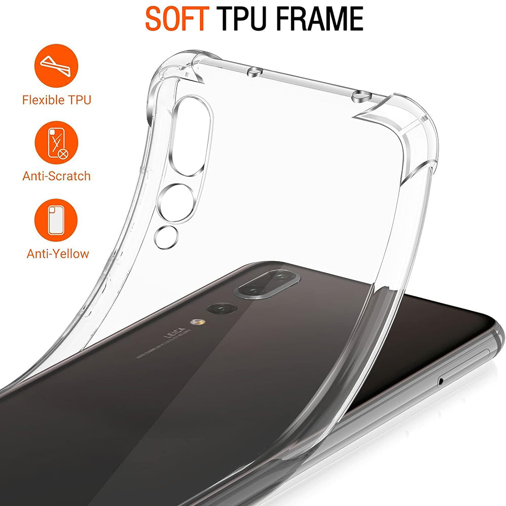 Techsuit - Shockproof Clear Silicone - Huawei P20 Pro - Clear