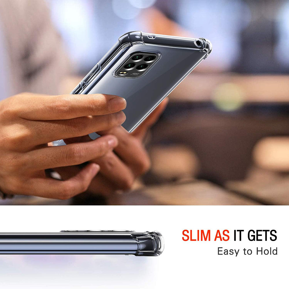 Techsuit - Shockproof Clear Silicone - Xiaomi Mi 10 Lite - Clear