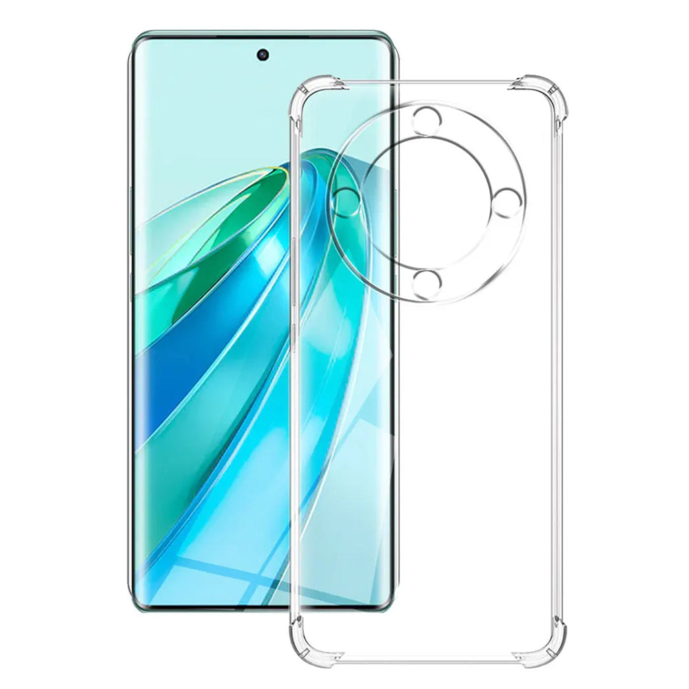 Techsuit - Shockproof Clear Silicone - Honor X9a - Clear
