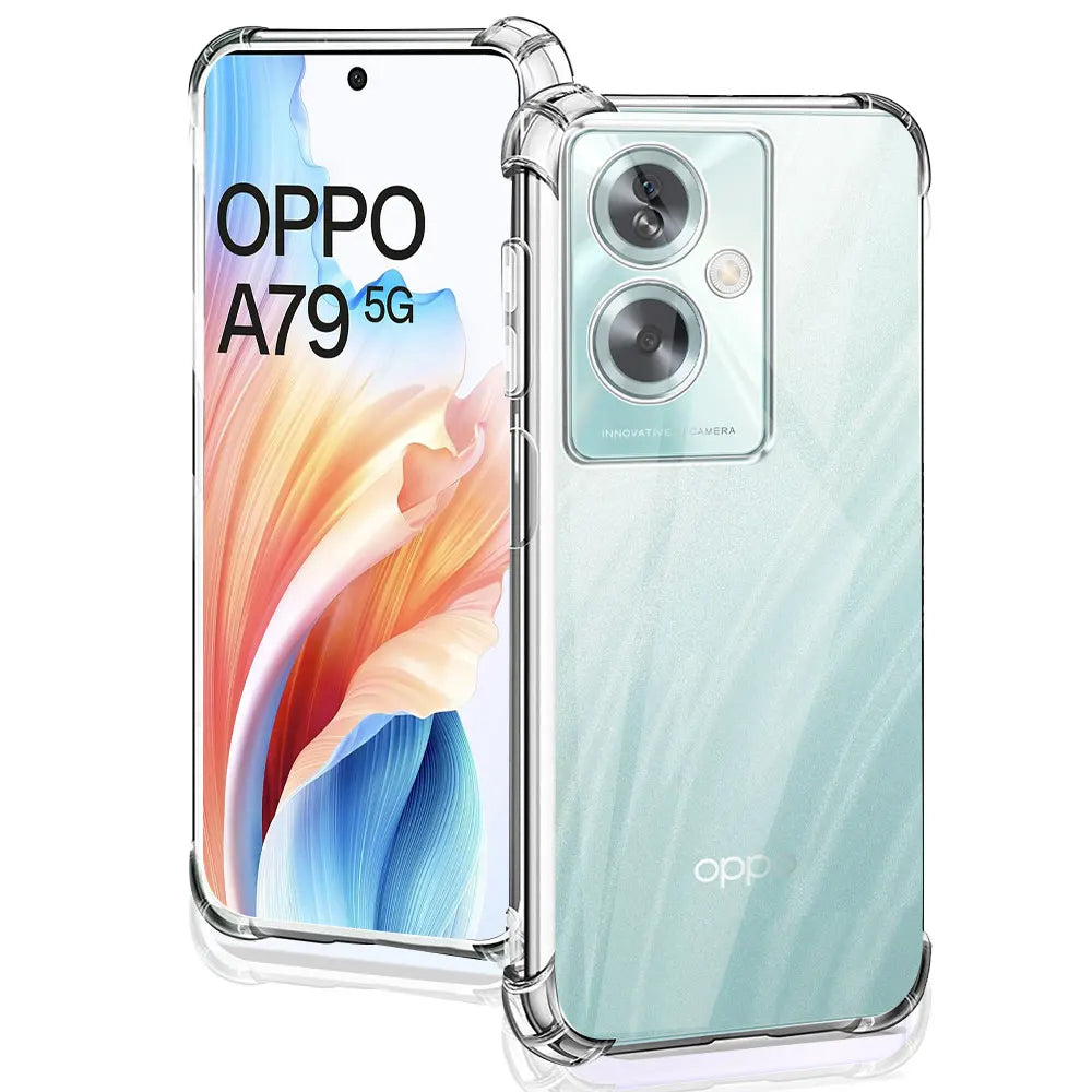 Techsuit - Shockproof Clear Silicone - Oppo A79 5G / OnePlus Nord N30 SE - Clear