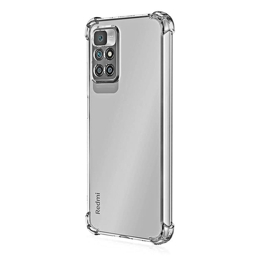 Techsuit - Shockproof Clear Silicone - Xiaomi Redmi 10 / Redmi 10 2022 - Clear