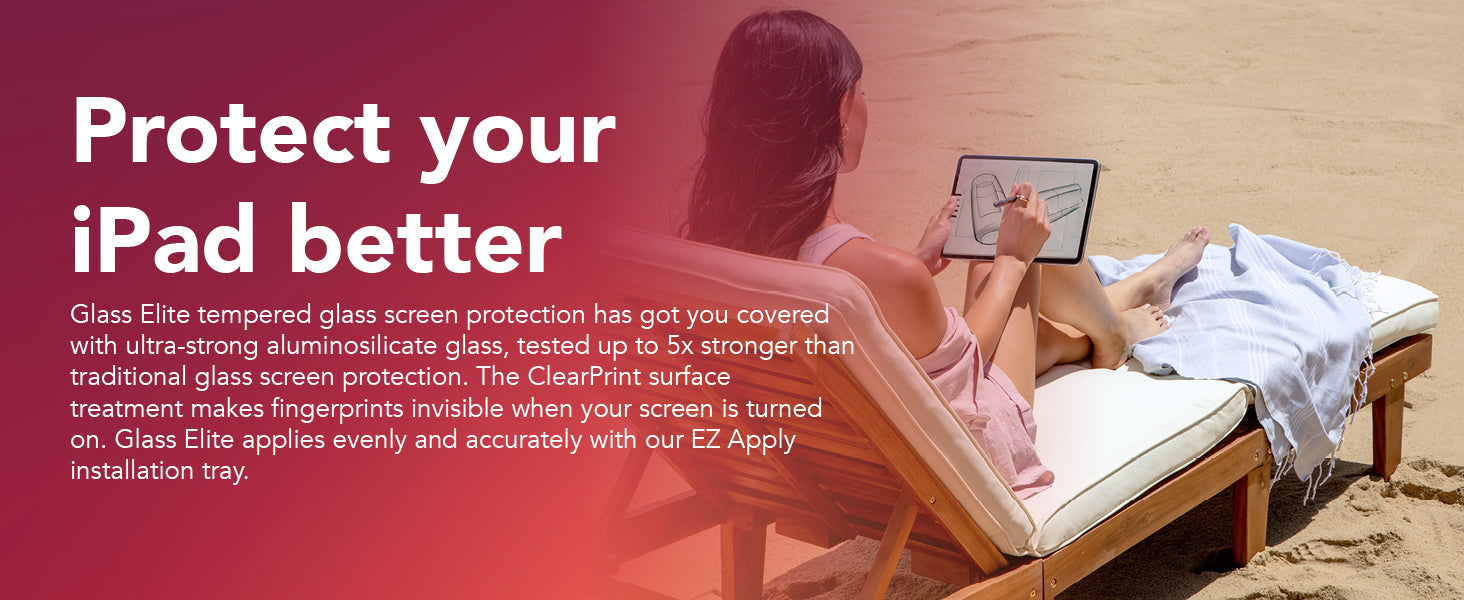 ZAGG Glass Elite για Apple iPad Air 13″ (M2 - 2024)