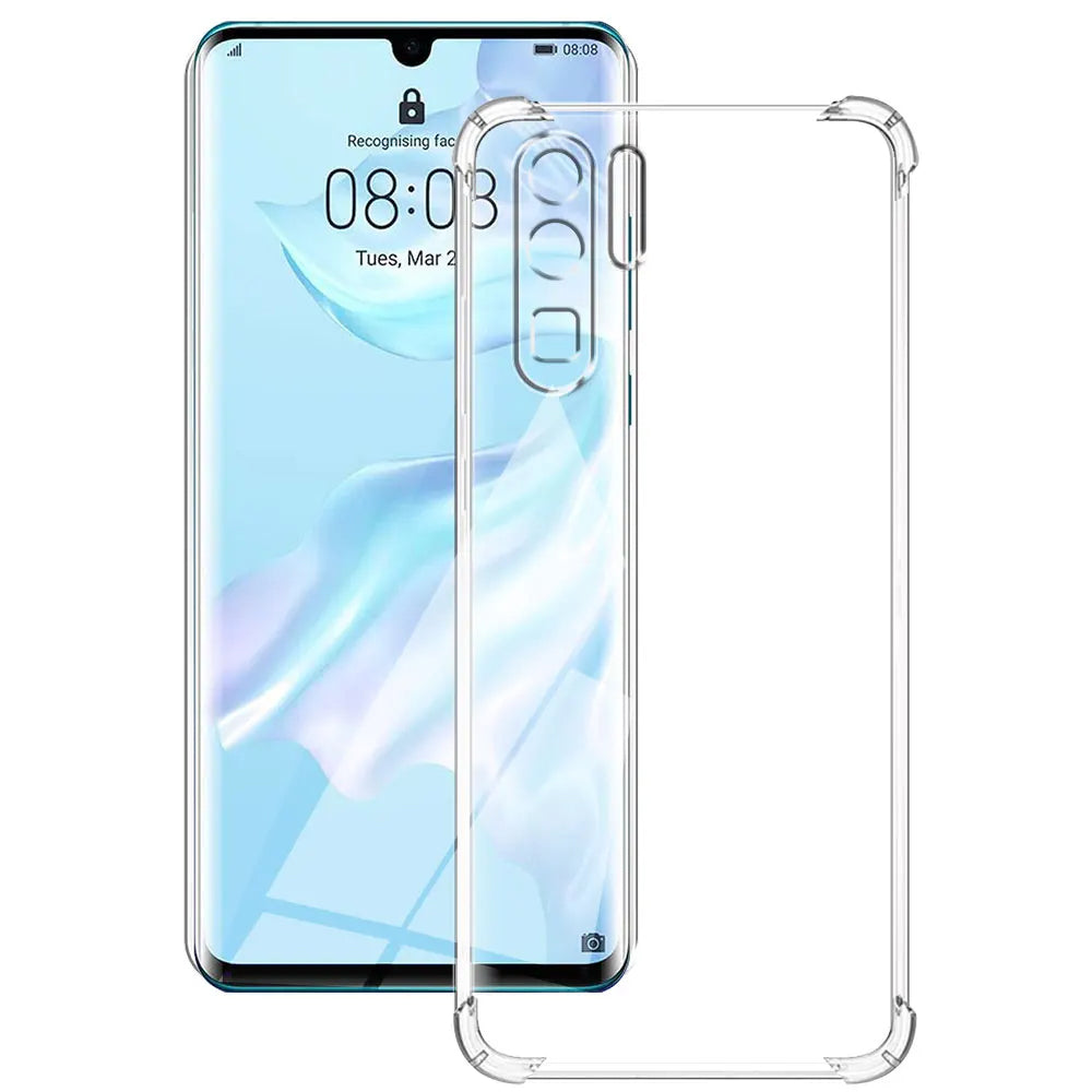 Techsuit - Shockproof Clear Silicone - Huawei P30 Pro / P30 Pro New Edition - Clear