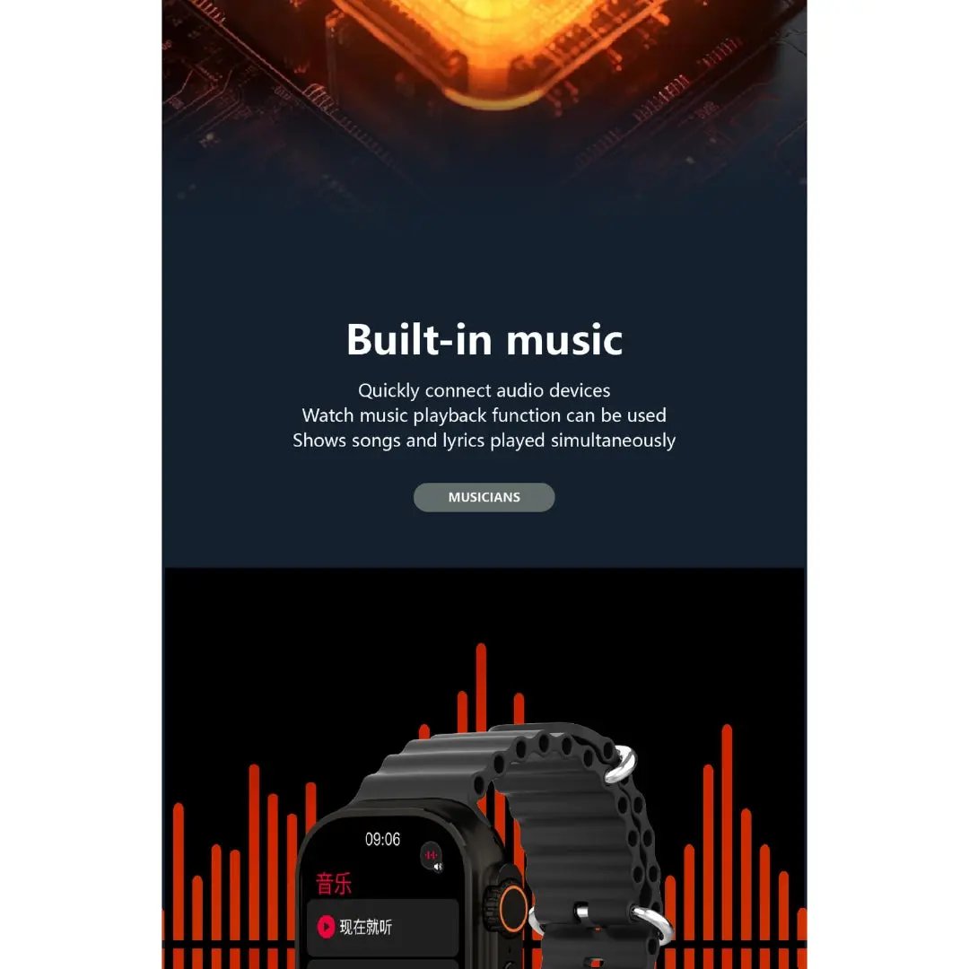 Hellowatch H16 Ultra+ Black | Smartwatch (2025) phonebazaar.gr