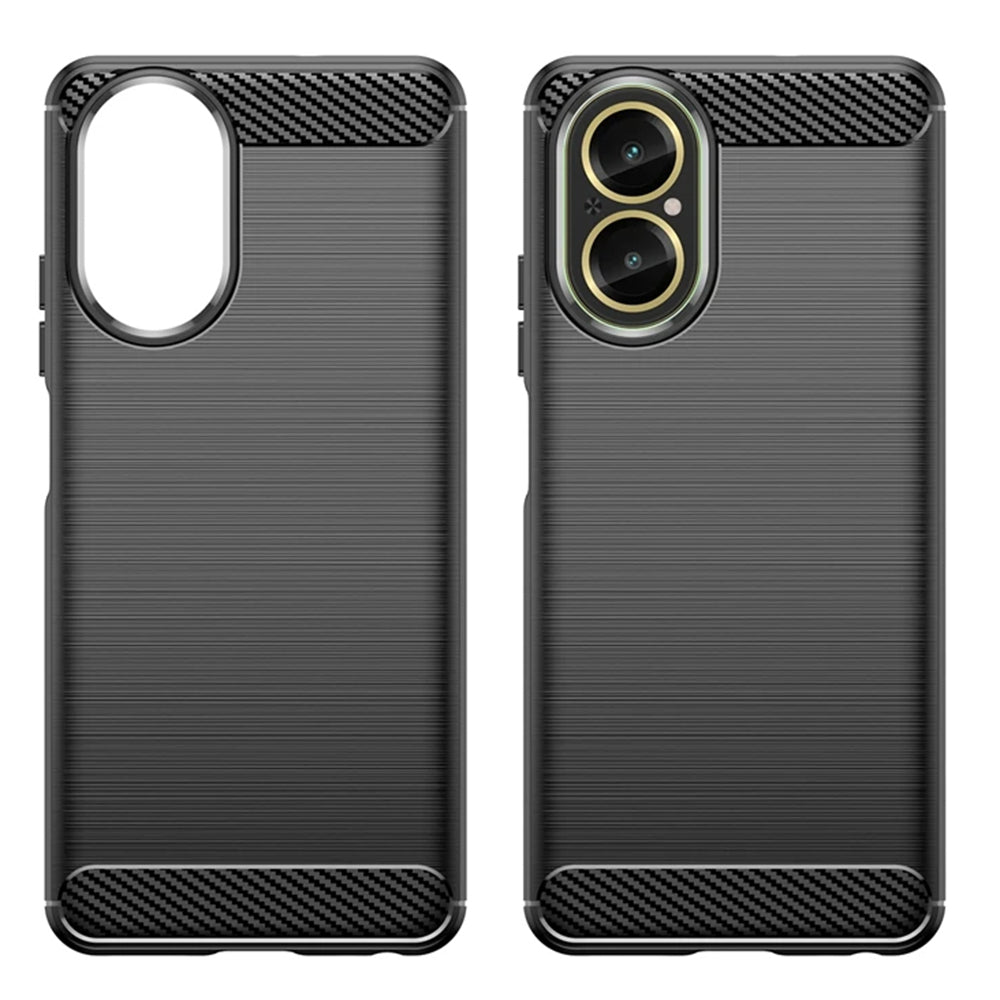 Techsuit - Carbon Silicone - Realme C67 4G - Black