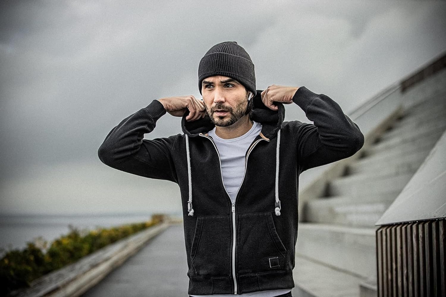 Defunc TRUE SPORT Bluetooth 5.2 Ασύρματα Αθλητικά True Wireless Ακουστικά με θήκη (λευκό)