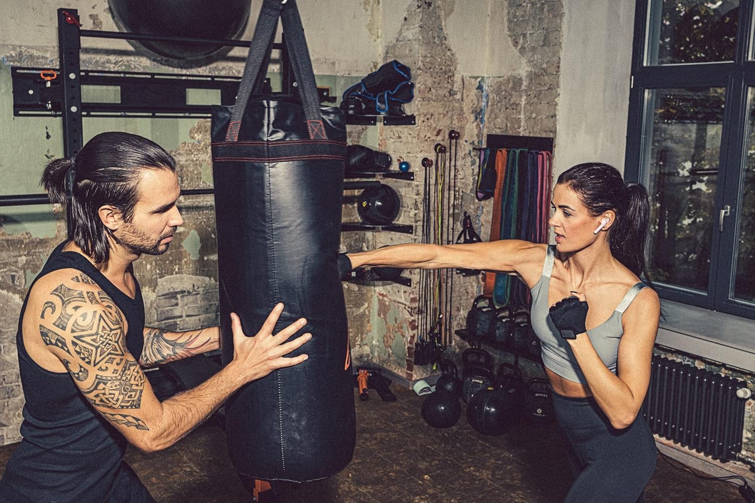 Defunc TRUE SPORT Bluetooth 5.2 Ασύρματα Αθλητικά True Wireless Ακουστικά με θήκη (ασημί)