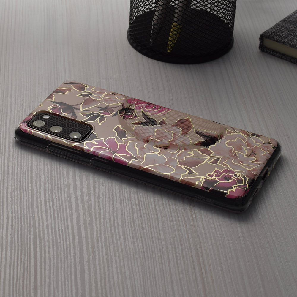 Techsuit - Marble Series - Galaxy S24 Plus - Mary Berry Nude