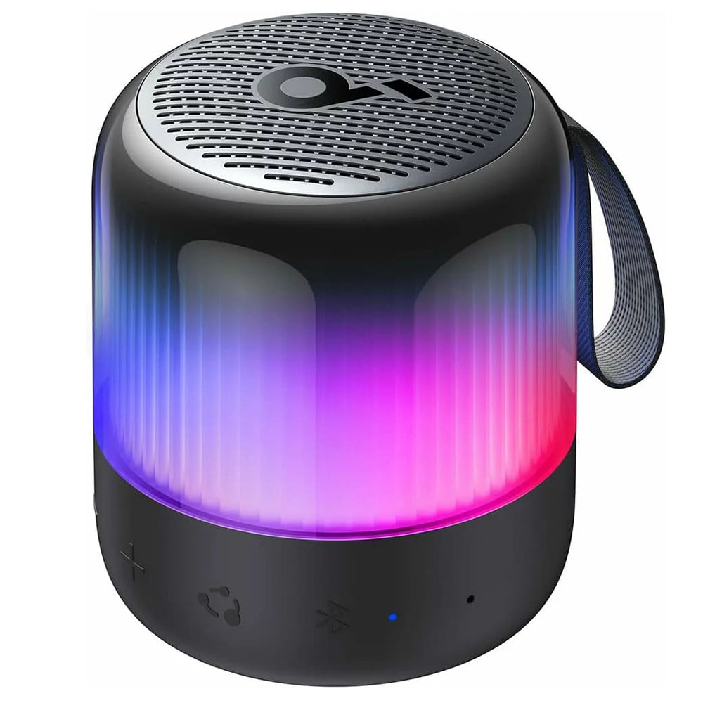Anker - Wireless Speaker SoundCore Glow Mini (A3136G11) - 360° Sound, 8W, IP67 - Black
