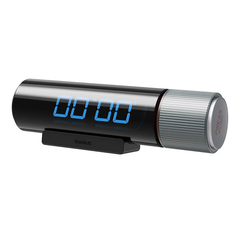 Baseus - Rotation Countdown Timer Heyo (L60448003111-00) - with Digital Display, 40-80dB - Black