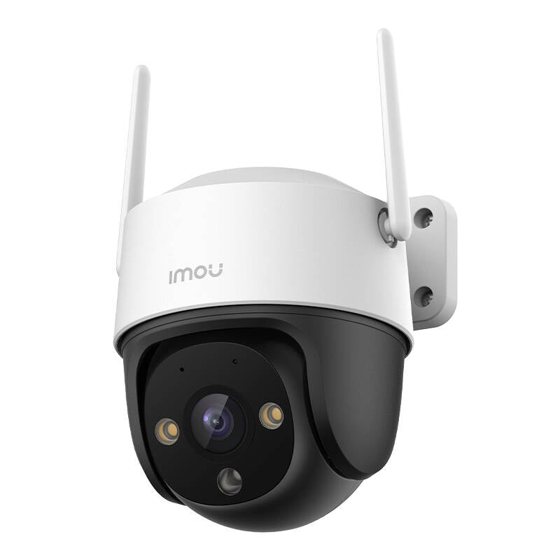 Imou - 360° Outdoor Wi-Fi Camera Cruiser SE+ (IPC-S41FEP) - 4MP, 16x Zoom, IP66, PTZ, Color Night Mode, Phone Alert - White