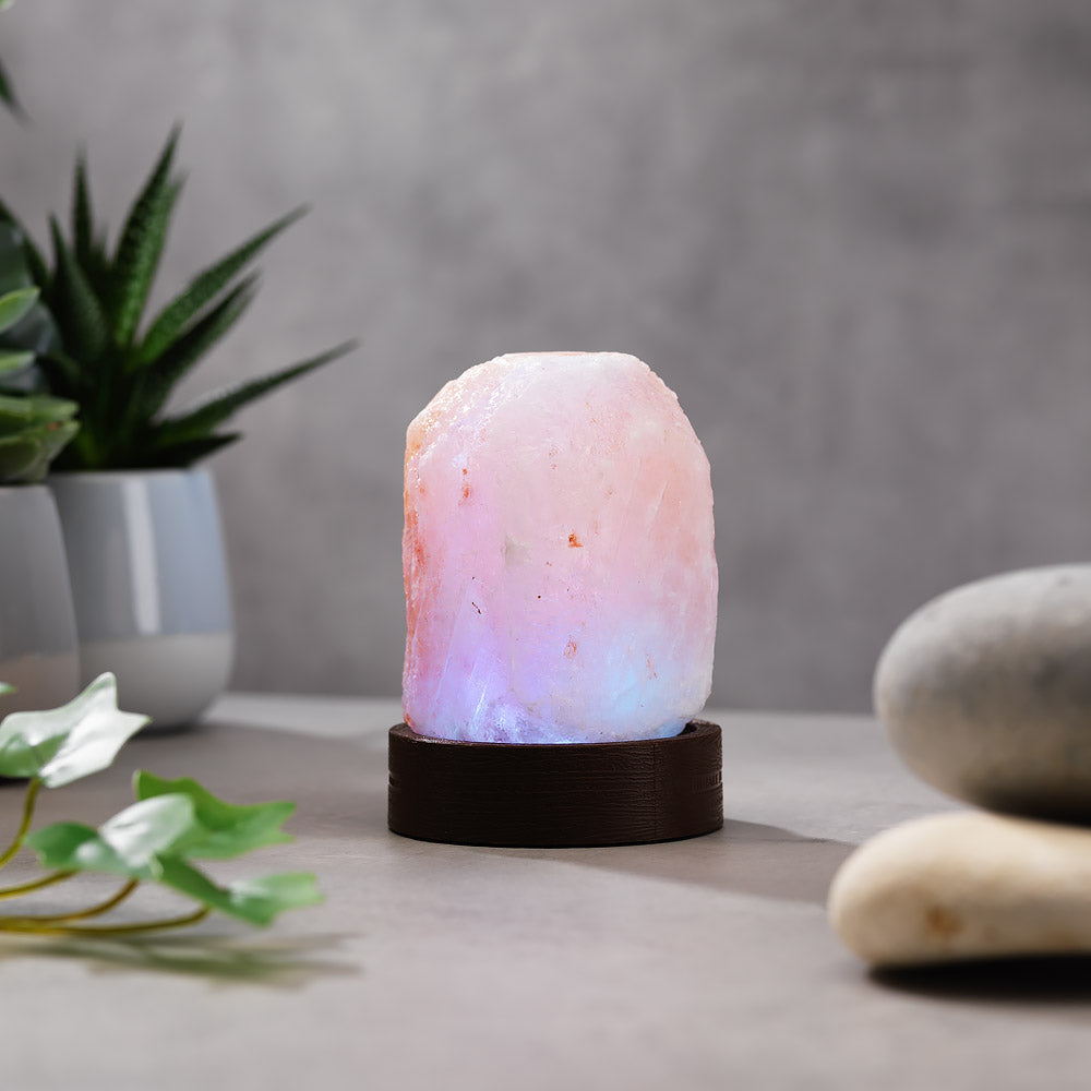 The Source Mini Himalayan Salt Lamp – Μίνι Λάμπα από Αλάτι Ιμαλαΐων για φυσικό ατμοσφαιρικό φωτισμό