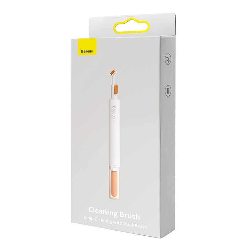 Baseus - Cleaning Brush (NGBS000002) - with 3 Different Types of Brushes - White
