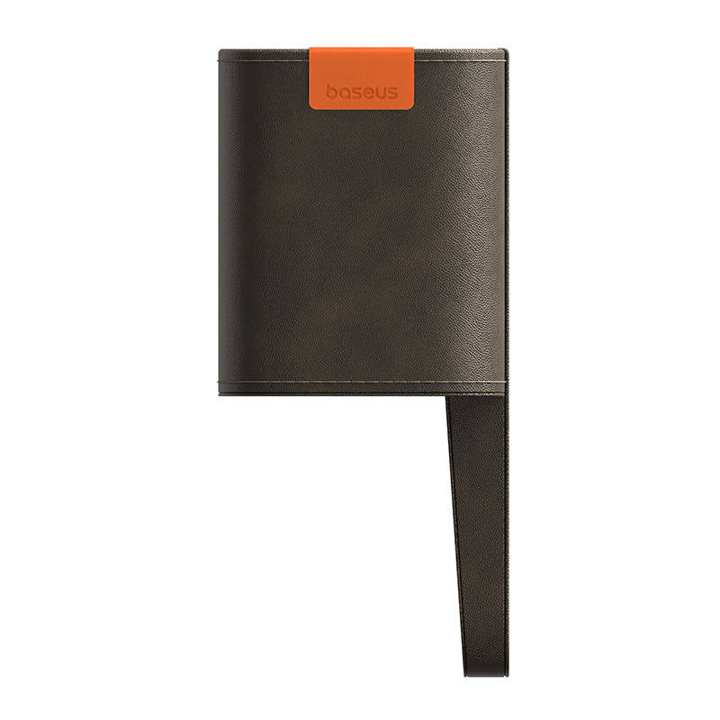 Baseus - Car Storage Box OrganizeFun (C20256502001-00) - PU, Cotton, 270 x 170 x 168mm - Brown