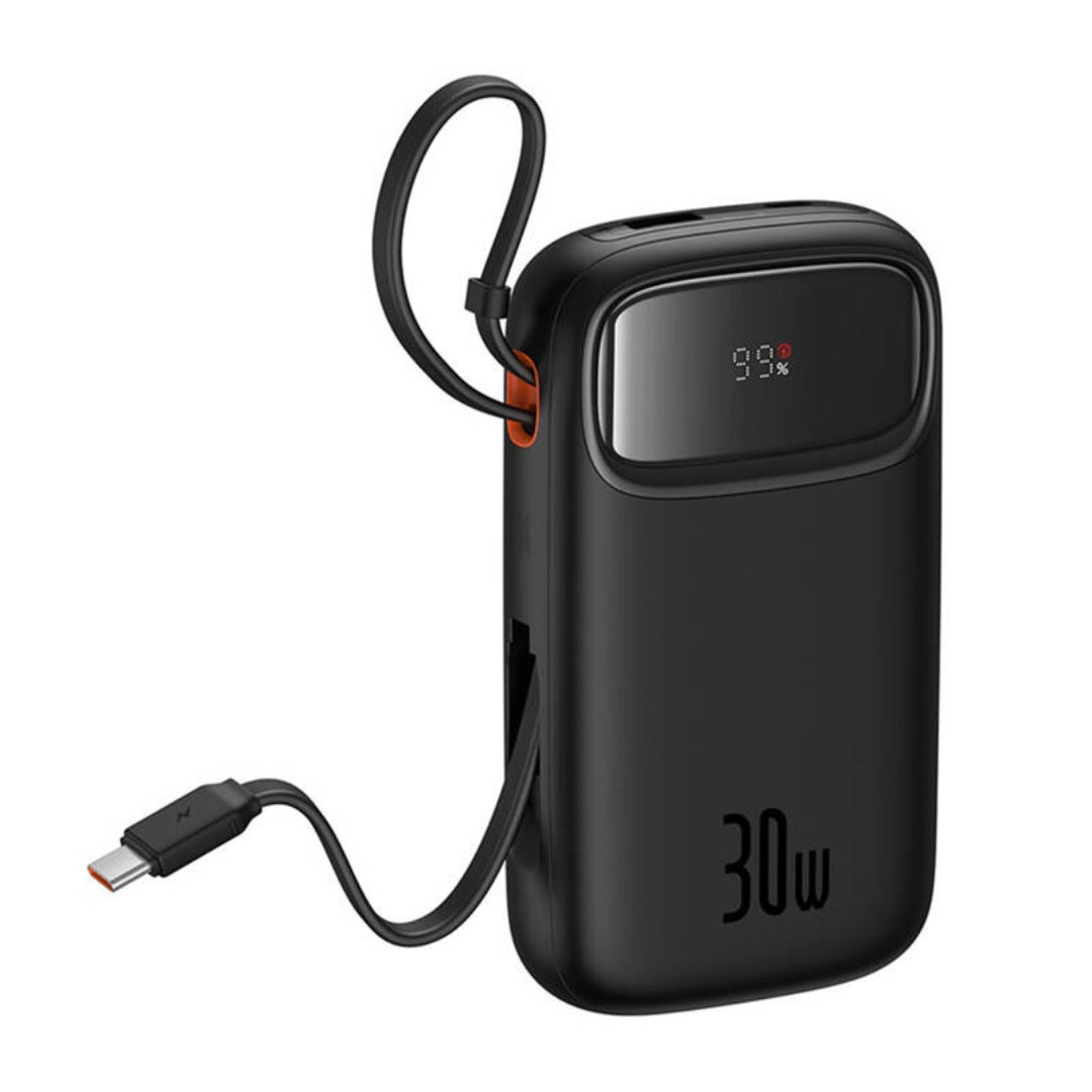 Baseus QPow 2 20000mAh 30W powerbank με 2x USB-C (μαύρο)
