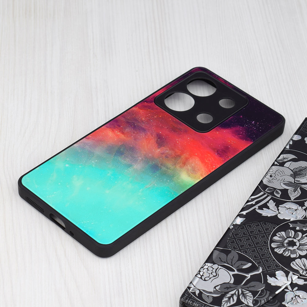 Techsuit - Glaze Series - Xiaomi Redmi Note 13 5G - Fiery Ocean