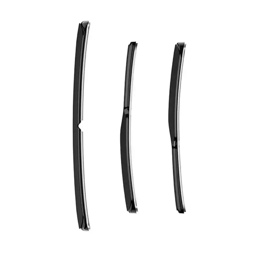 Baseus - (6 pack) Airbag Bumper Strip (C12051300111-00) - TPU, for Tesla Door Protection - Black