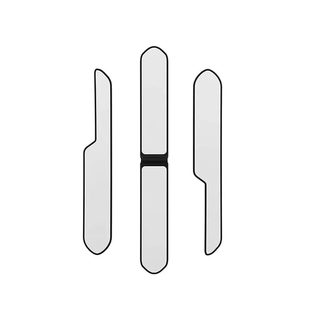 Baseus - (6 pack) Airbag Bumper Strip (C12051300111-00) - TPU, for Tesla Door Protection - Black