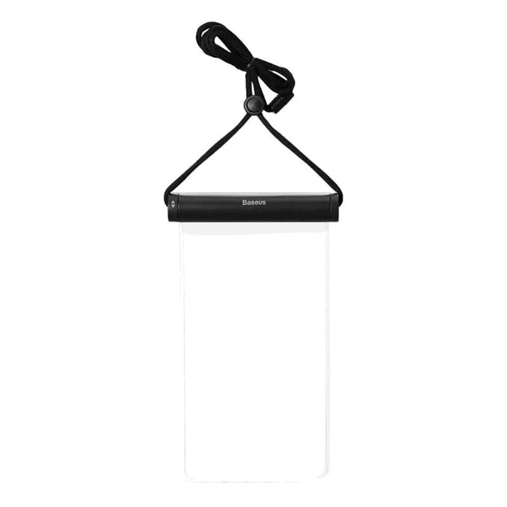 Baseus - Waterproof Case (P60263701113-00) - IPX8, with Cylindrical Slide Lock, for Phone 7.2" - Black