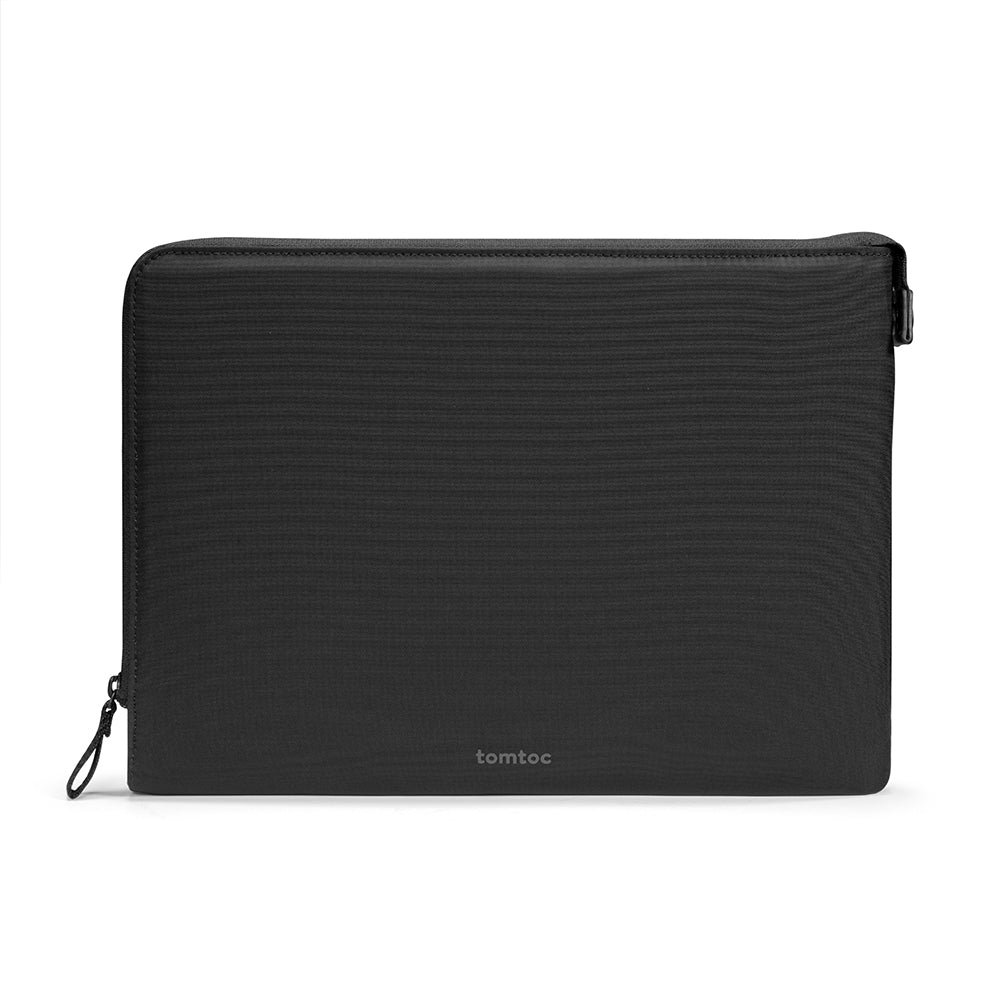 Tomtoc - Voyage Laptop Sleeve (A10F2D1) - 45° Diagonal Lines, Water-Resistant, 16" - Black