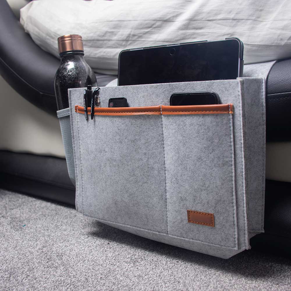 The Source – Felt Bed Storage Caddy – Οργάνωση δίπλα στο κρεβάτι με στύλ