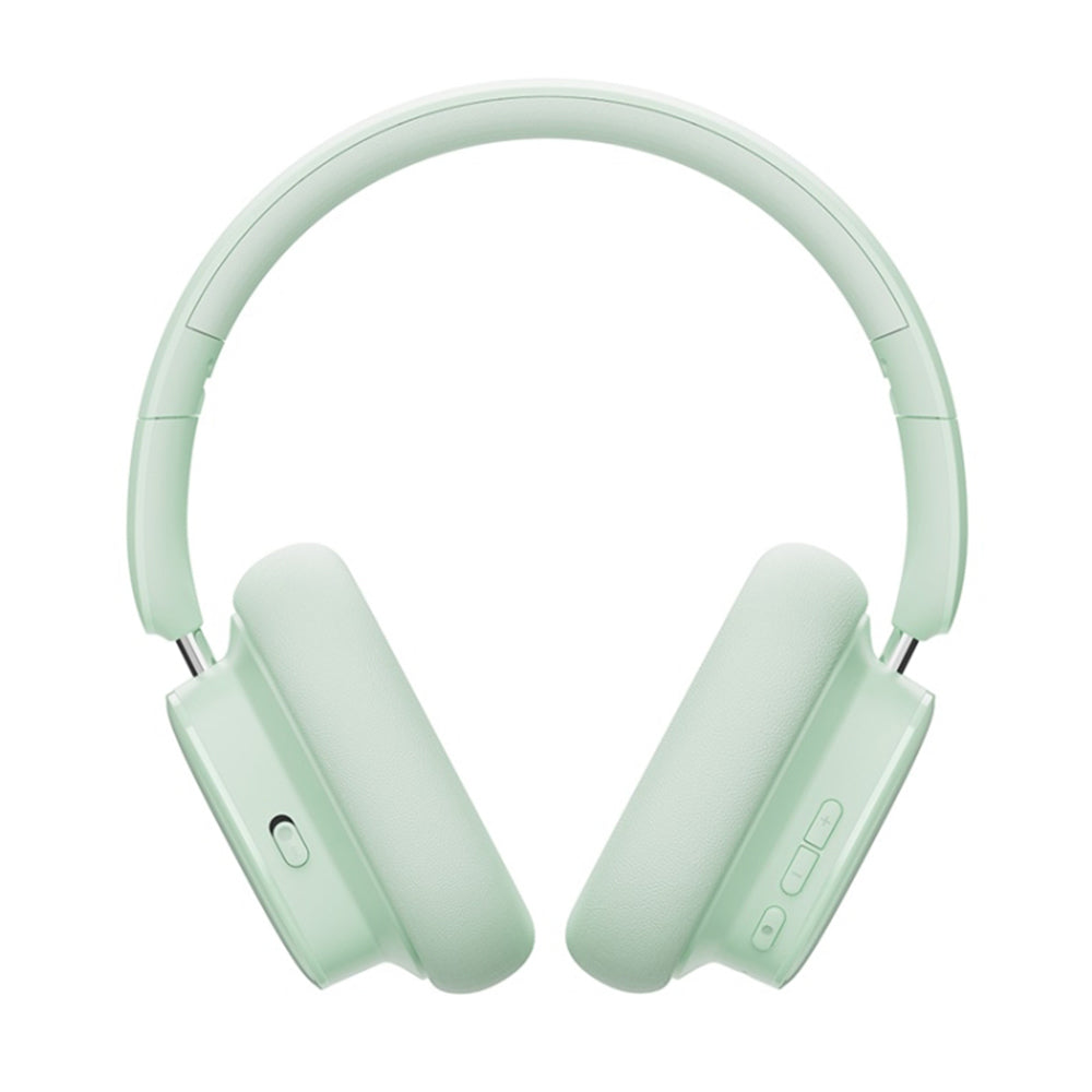 Baseus - Wireless Headphones Bowie H1i (A00050402633-00) - Noise-Cancellation, Bluetooth 5.3 - Natural Green
