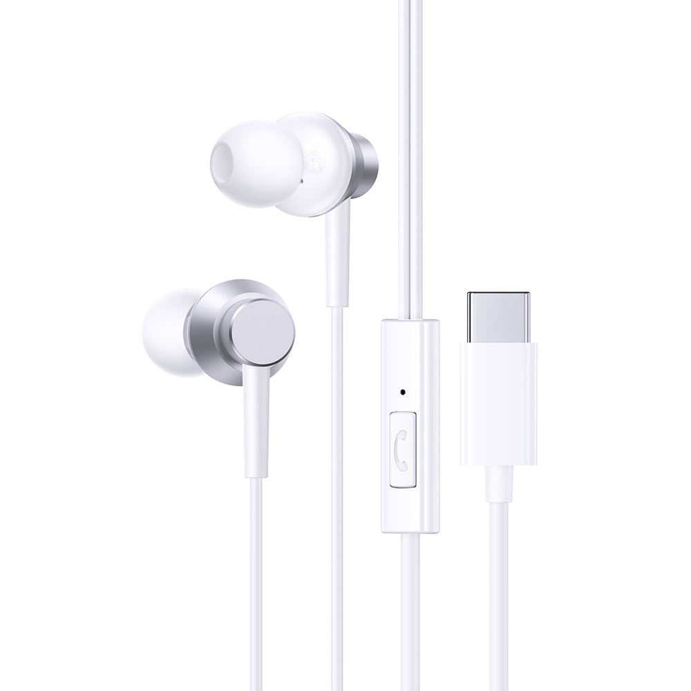 Baseus - Wired Earphones Encok CZ11 (A00164300213-Z1) - Type-C, In-Ear - Moon White