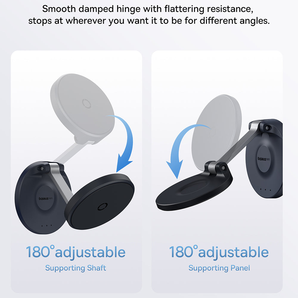 Baseus - Desk Holder MagPro (B10564101121-00) - Foldable Phone Mount - Black