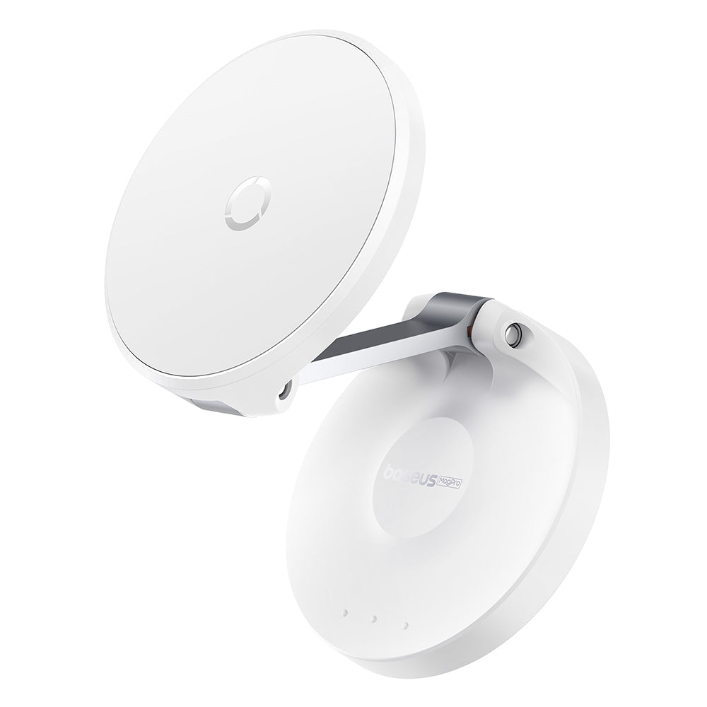 Baseus - Desk Holder MagPro (B10564101211-00) - Foldable Phone Mount - White