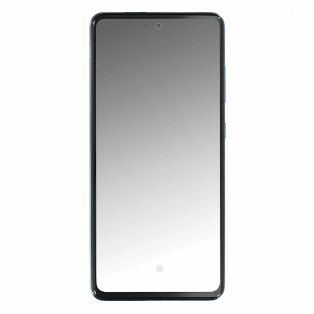 Samsung - Original Display Touchscreen + Frame (16697) - Samsung Galaxy A72 4G (SM-A725), GH82-25460B - Blue
