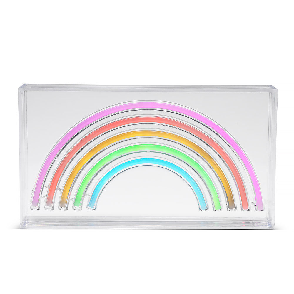 The Source - Boxed Rainbow Light Neon - Φωτιστικό Σε Σχήμα Ουράνιου Τόξου – Θήκη για κινητό από το PhoneBazaar.gr