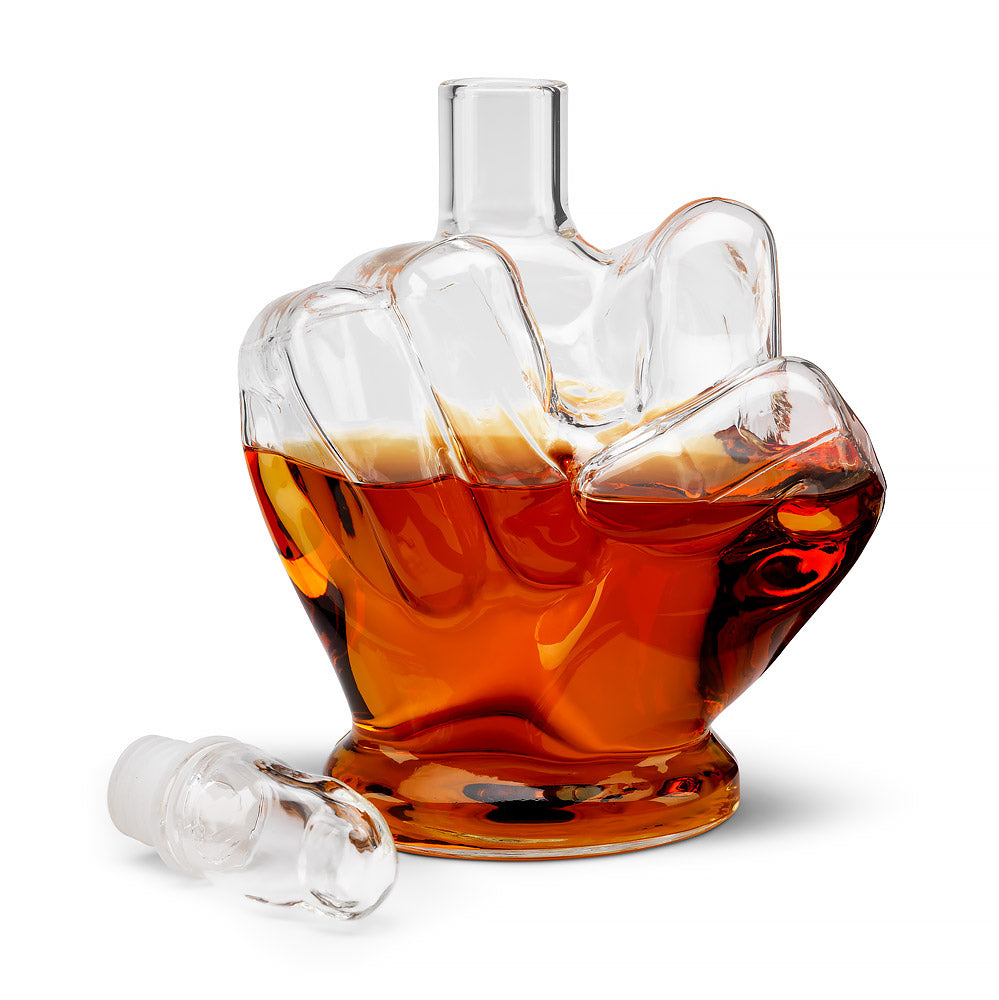 The Source Middle Finger Decanter - Άσεμνη Κανάτα με υψωμένο το Μεσαίο Δάχτυλο