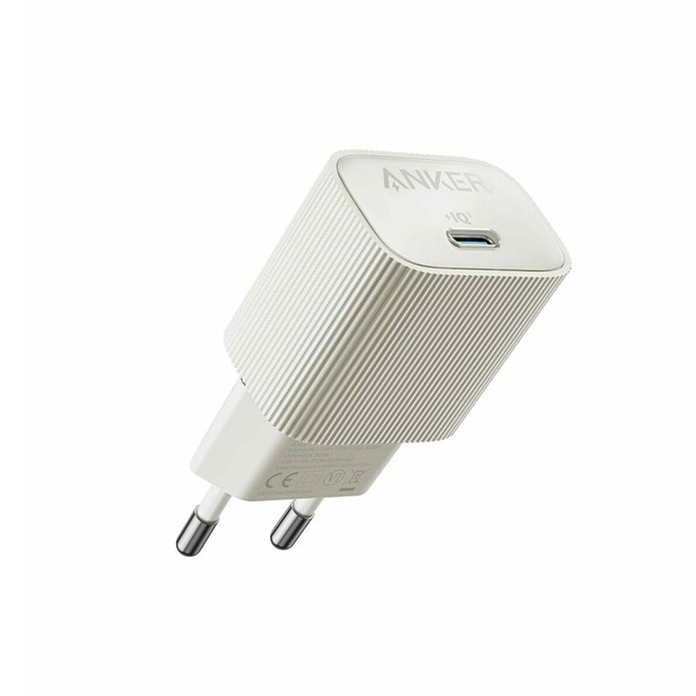 Anker - Wall Charger Nano 4 (A2337G21) - Type-C, 30W, PowerIQ 3.0 - White
