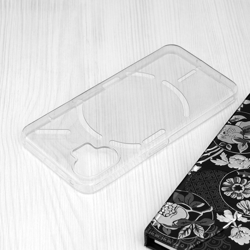 Techsuit - Clear Silicone Special Design - Nothing Phone (2) - Transparent