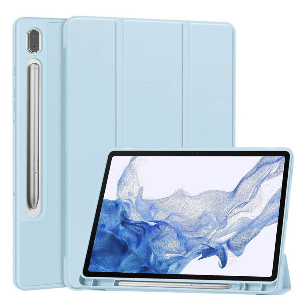 Techsuit - Flex Trifold (with Pencil Holder) - Xiaomi Redmi Pad 2 Pro - Sky Blue