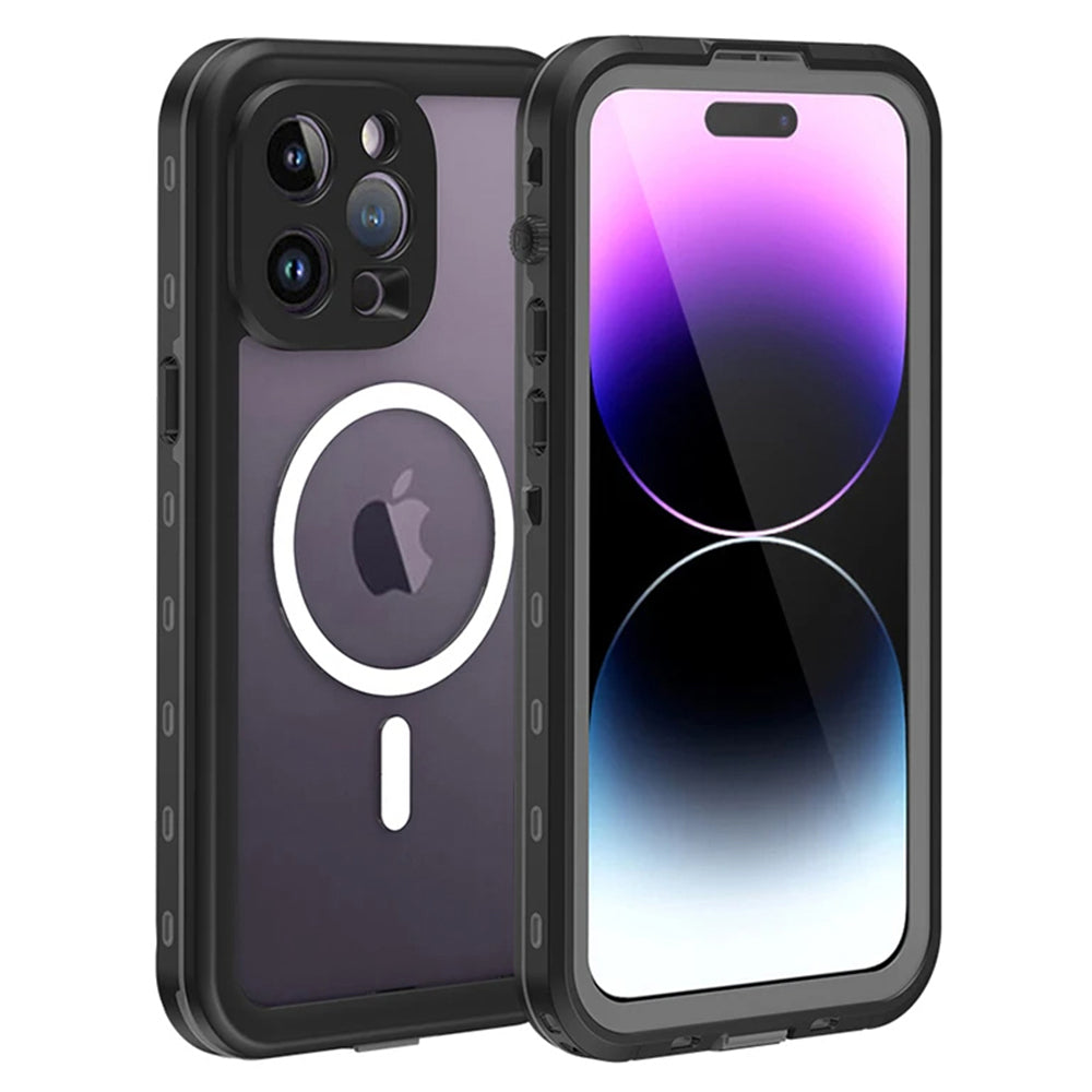 ShellBox - Waterproof IP68 Case - iPhone 14 Pro Max - Black