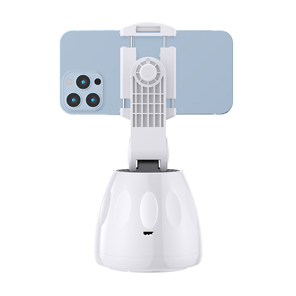 Techsuit - Phone Gimbal (Q3) - with Face Tracking, 360, 1800mAh - White