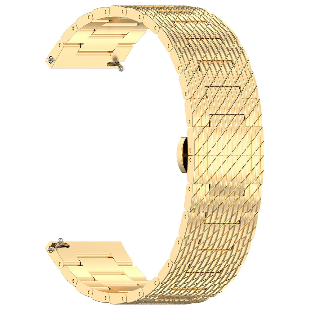 Techsuit - Watchband 22mm (W052) - Huawei Watch GT 2 (46mm)/GT 2 Pro/GT 3 Pro (46mm)/Ultimate, Xiaomi Watch S1 - Gold