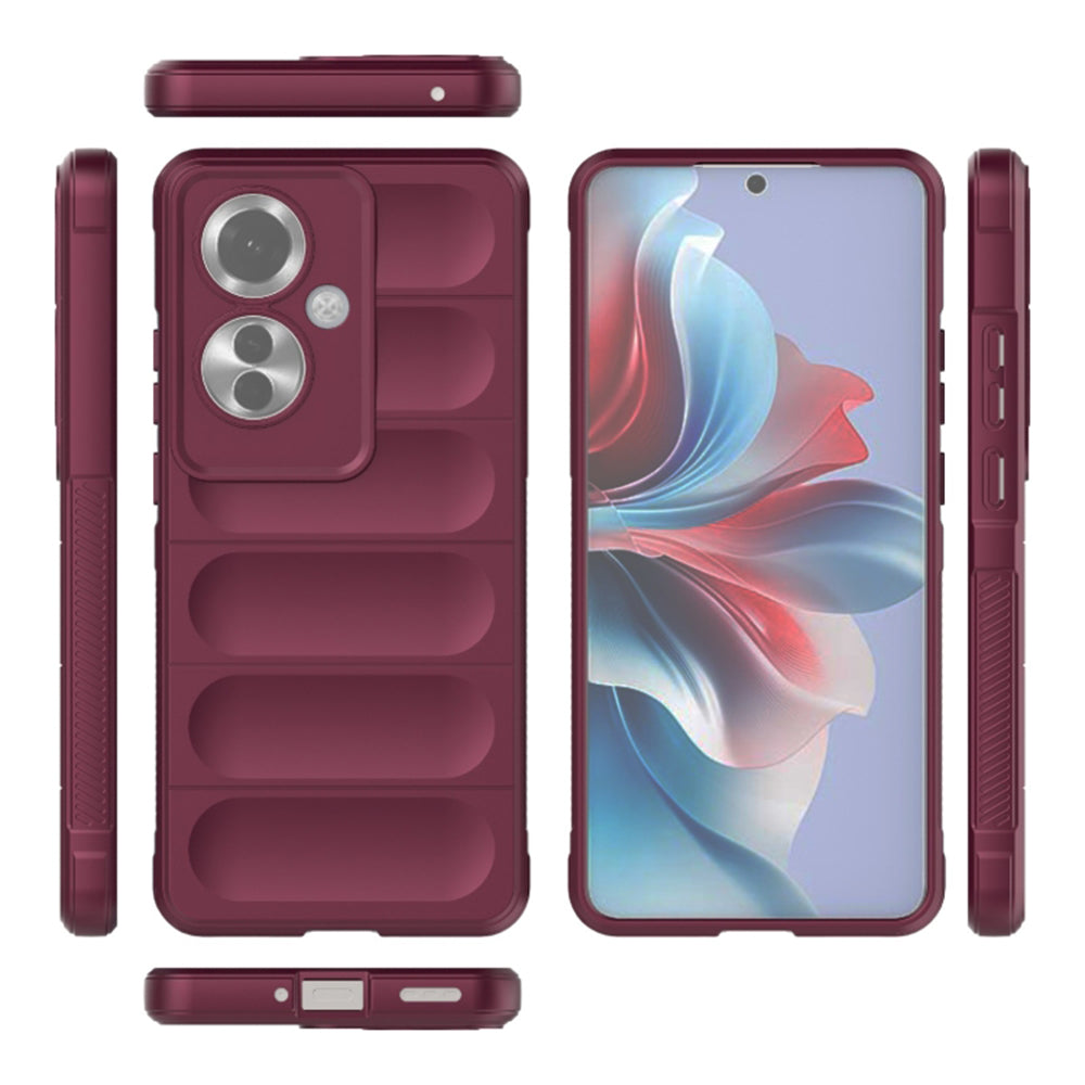 Techsuit - Magic Shield - Oppo Reno11 F - Bordeaux