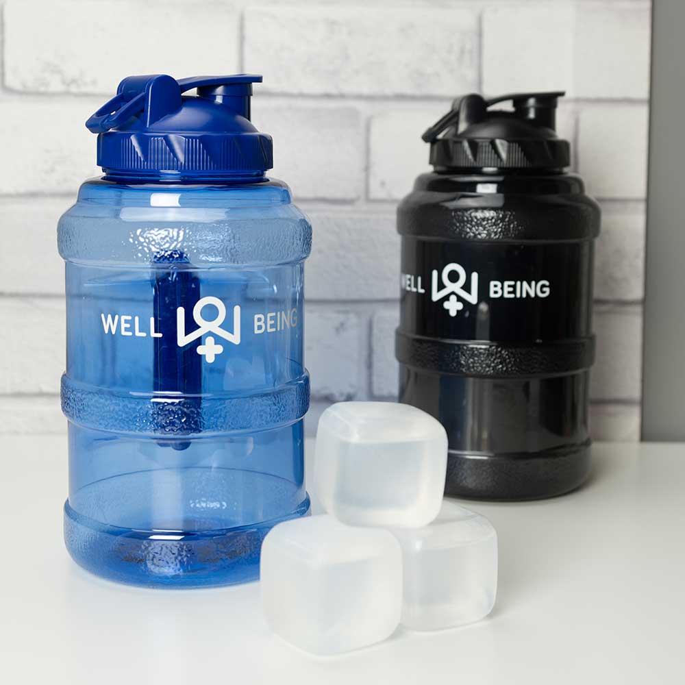 The Source Giant Water Bottle Γιγάντιο παγούρι (2,5 lt) με παγάκια Chill Cubes διατήρησης ψύξης (97002)