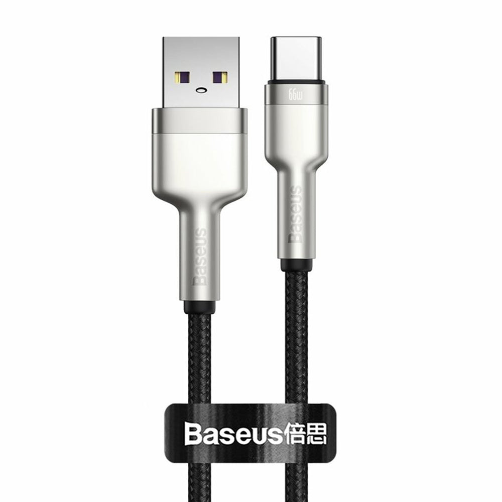 Baseus - Data Cable Cafule Series Metal (CAKF000201) - USB to Type-C 66W, 2m - Black