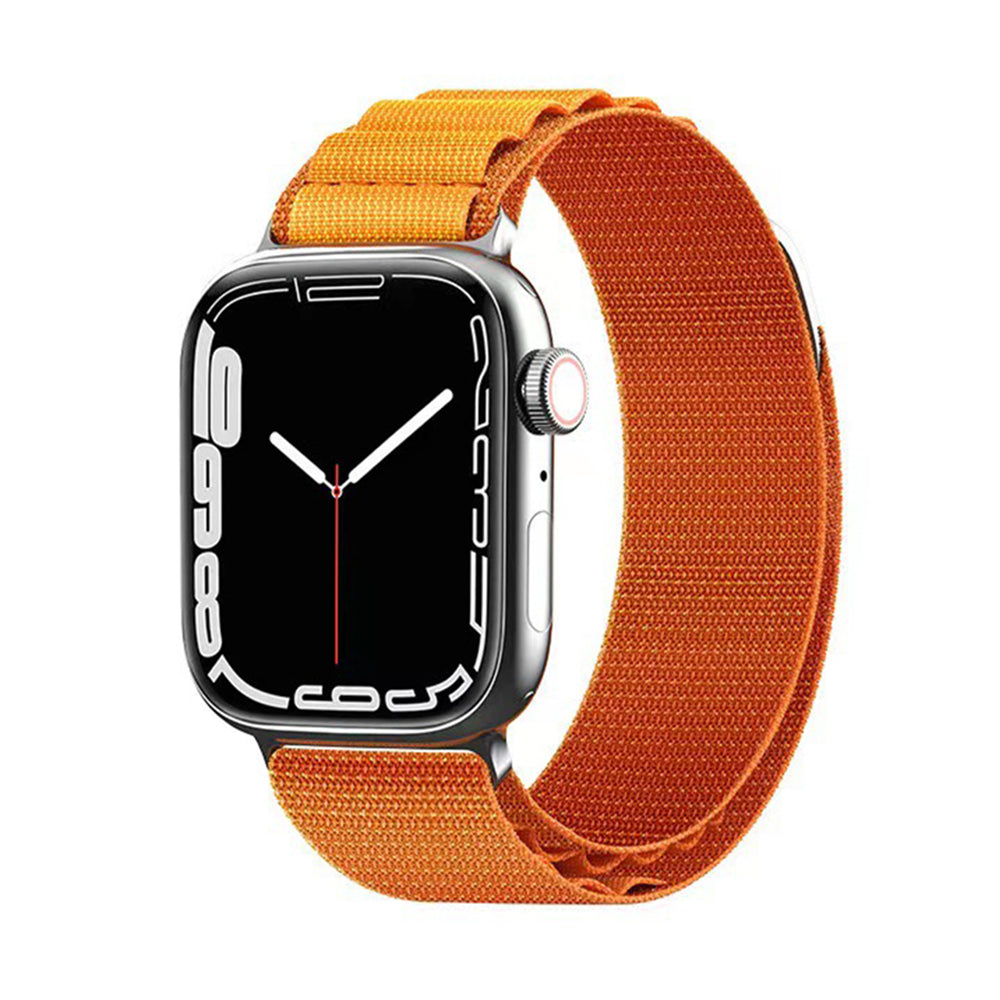 Techsuit - Watchband (W037) for WOMEN - Apple Watch 1/2/3/4/5/6/7/8/9/10/11/SE/SE 2/SE 3 (38/40/41/42mm) - Orange