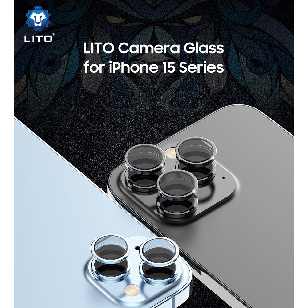 Lito - S+ Camera Glass Protector - iPhone 13 Pro / iPhone 13 Pro Max - Graphite