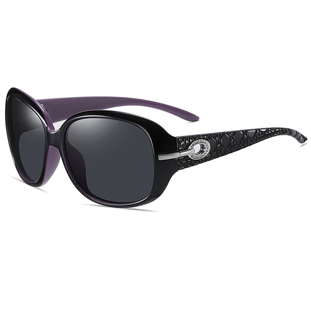 Techsuit - Μόδα > Αξεσουάρ > Γυαλιά Ηλίου Polarized PC (2012) - UV Protection - Black / Purple / Gray