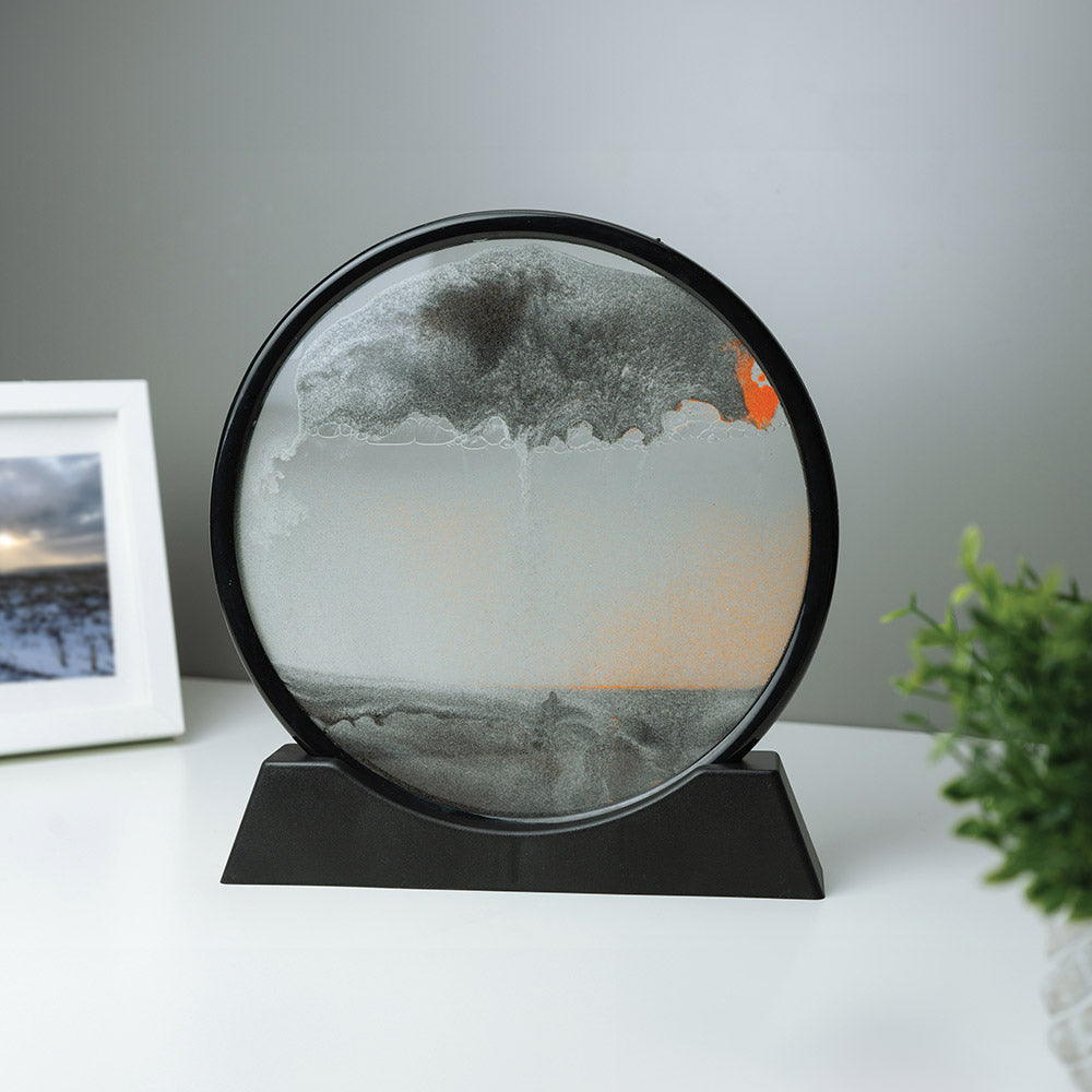 The Source – Sand Art – Circular Sandscape – Περιστρεφόμενο 3D διακοσμητικό με κινούμενη άμμο (Κυκλικό)