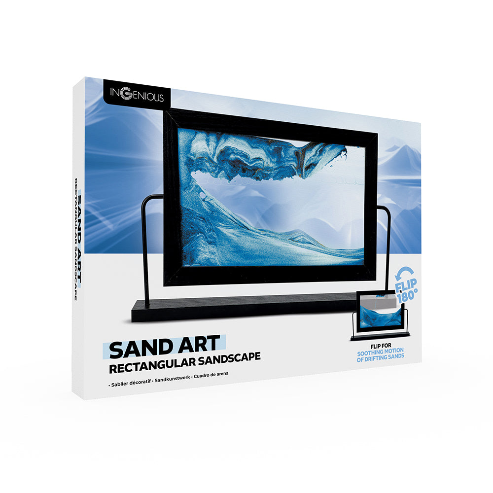 The Source – Sand Art – Rectangular Sandscape – Περιστρεφόμενο 3D διακοσμητικό με κινούμενη άμμο (Ορθογώνιο)