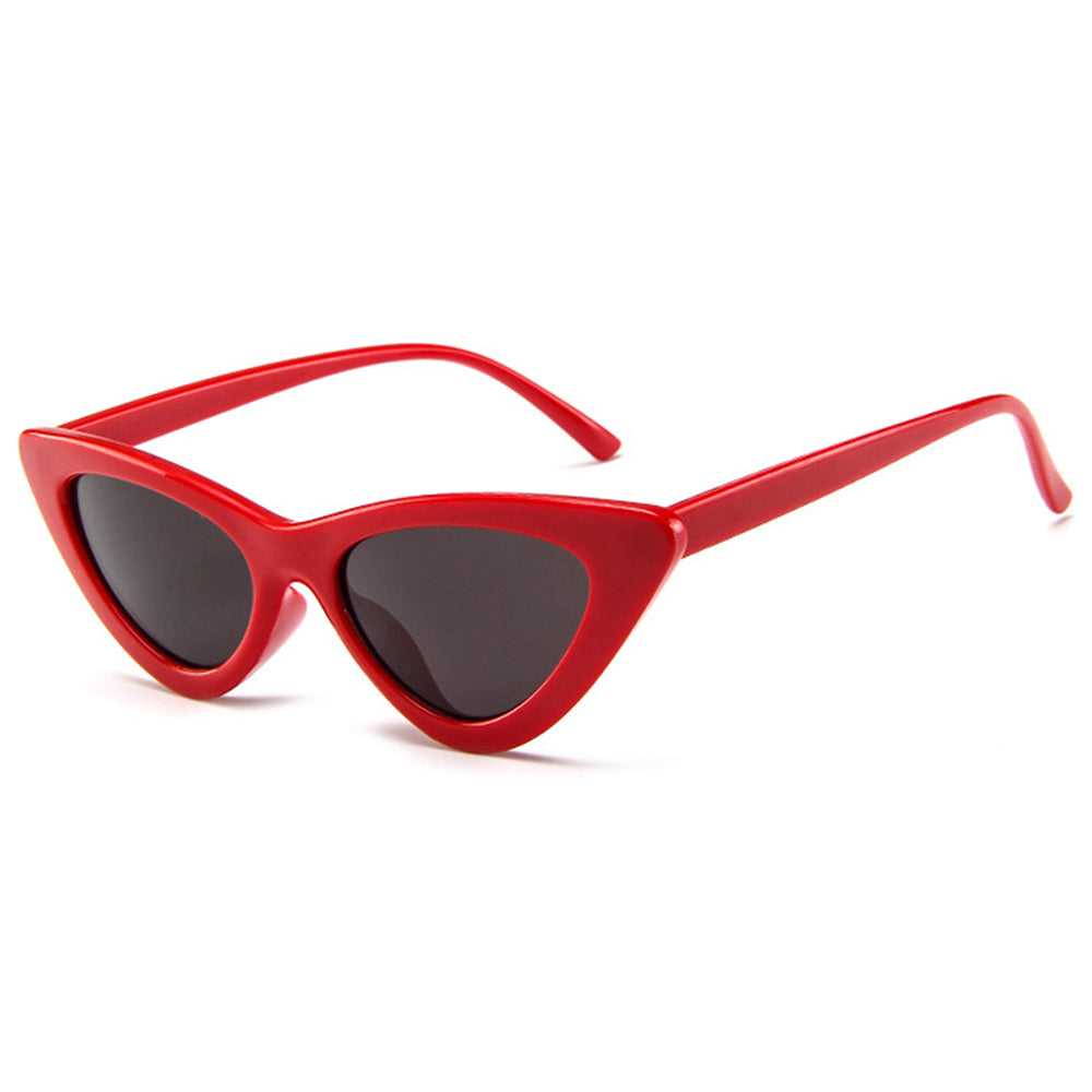 Techsuit - Μόδα > Αξεσουάρ > Γυαλιά Ηλίου (5040) - for Women, PC Frame and Lens, Triangular - Red