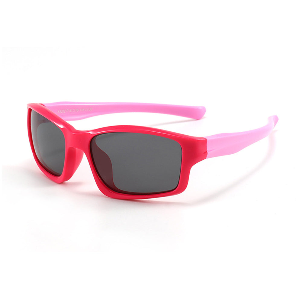 Techsuit - Μόδα > Αξεσουάρ > Γυαλιά Ηλίου Polarised (8202-C30) - for Kids, Sport Type - Rose Red / Pink